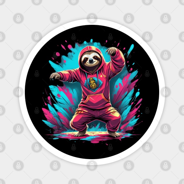 Funky Sloth Magnet by Urbanprint